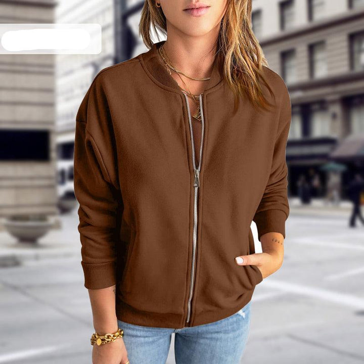 Womens Waterproof Jacket with Zip Closure