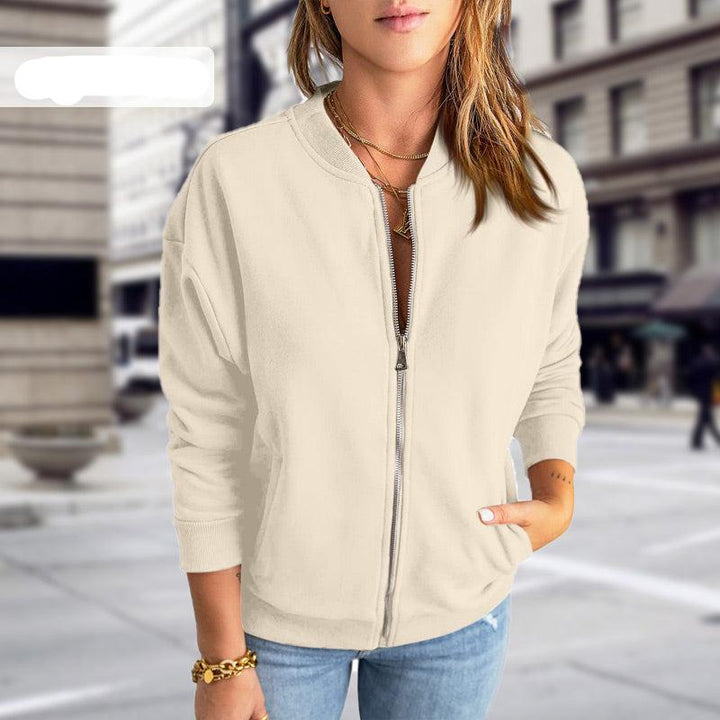 Womens Waterproof Jacket with Zip Closure