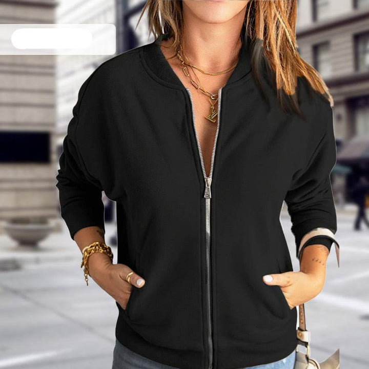 Womens Waterproof Jacket with Zip Closure