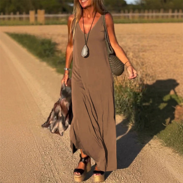 Womens Long Dress Chiffon Elegant Fit