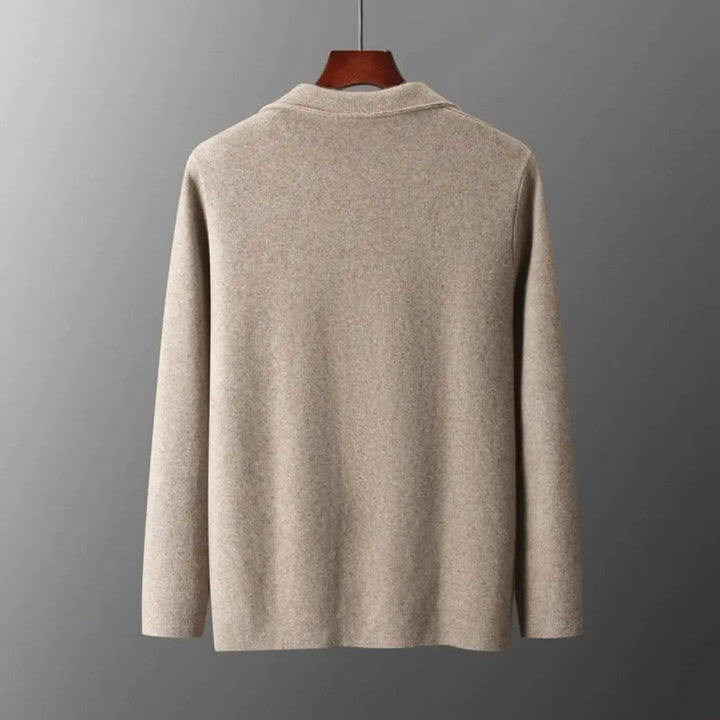 Mens Merino Wool Cardigan Classic Fit
