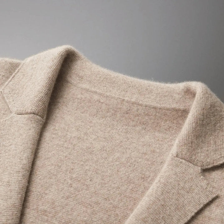 Mens Merino Wool Cardigan Classic Fit