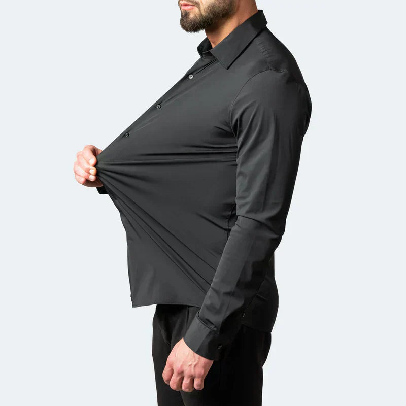 Mens Business Shirt Non-Iron Wrinkle- Slim Fit - BritishMode