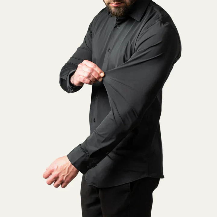 Mens Dress Shirt Wrinkle- Slim Fit