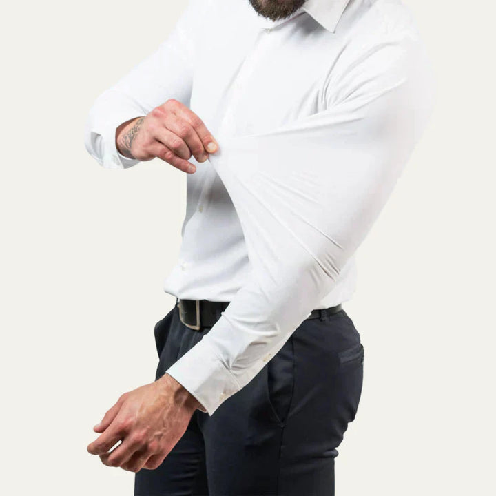Mens Dress Shirt Wrinkle- Slim Fit