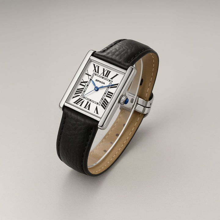 Mens Classic Quartz Watch with Leather Strap
