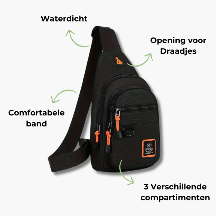 Mens Shoulder Bag Durable Urban Style