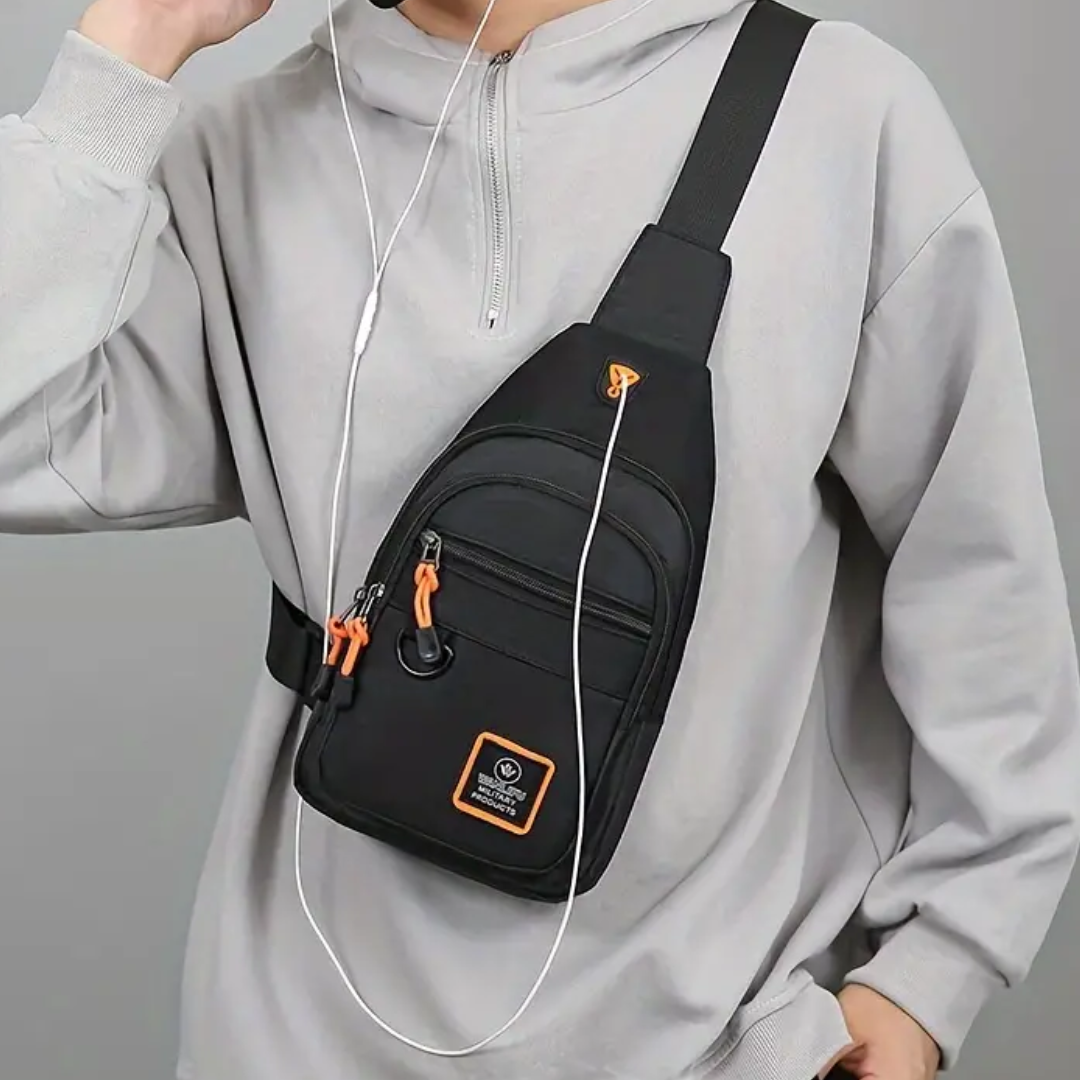 Mens Shoulder Bag Durable Urban Style