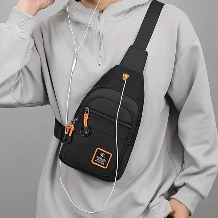 Mens Shoulder Bag Durable Urban Style