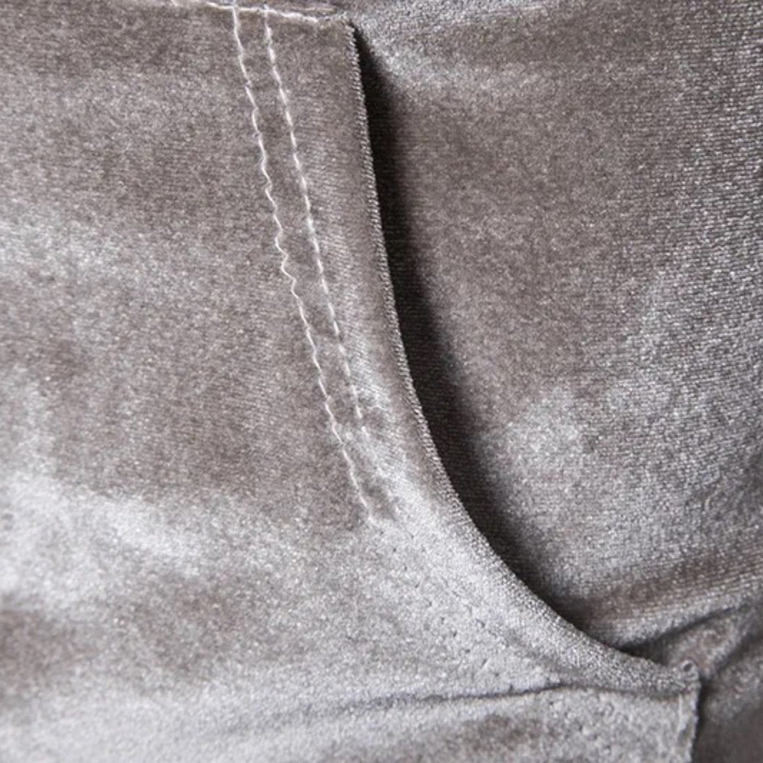 Unisex Hoodie Cotton Blend Relaxed Fit