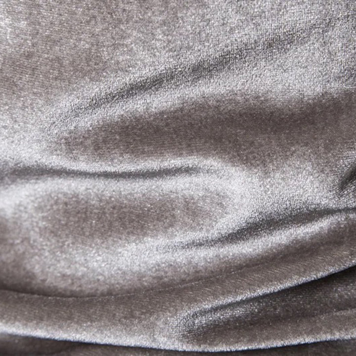 Mens Velvet Pullover Hoodie Kangaroo Pocket