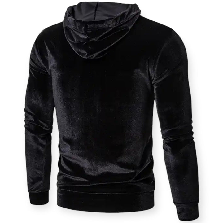 Unisex Hoodie Cotton Blend Relaxed Fit