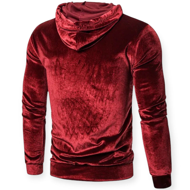 Unisex Hoodie Cotton Blend Relaxed Fit