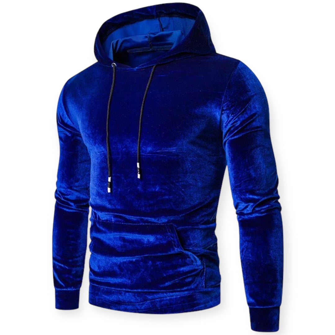 Unisex Hoodie Cotton Blend Relaxed Fit