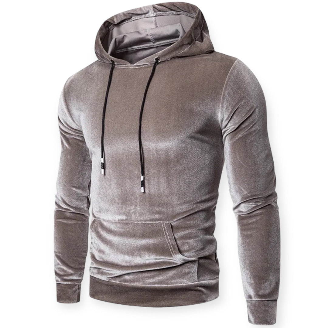 Unisex Hoodie Cotton Blend Relaxed Fit
