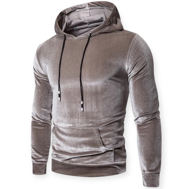 Unisex Hoodie Cotton Blend Relaxed Fit