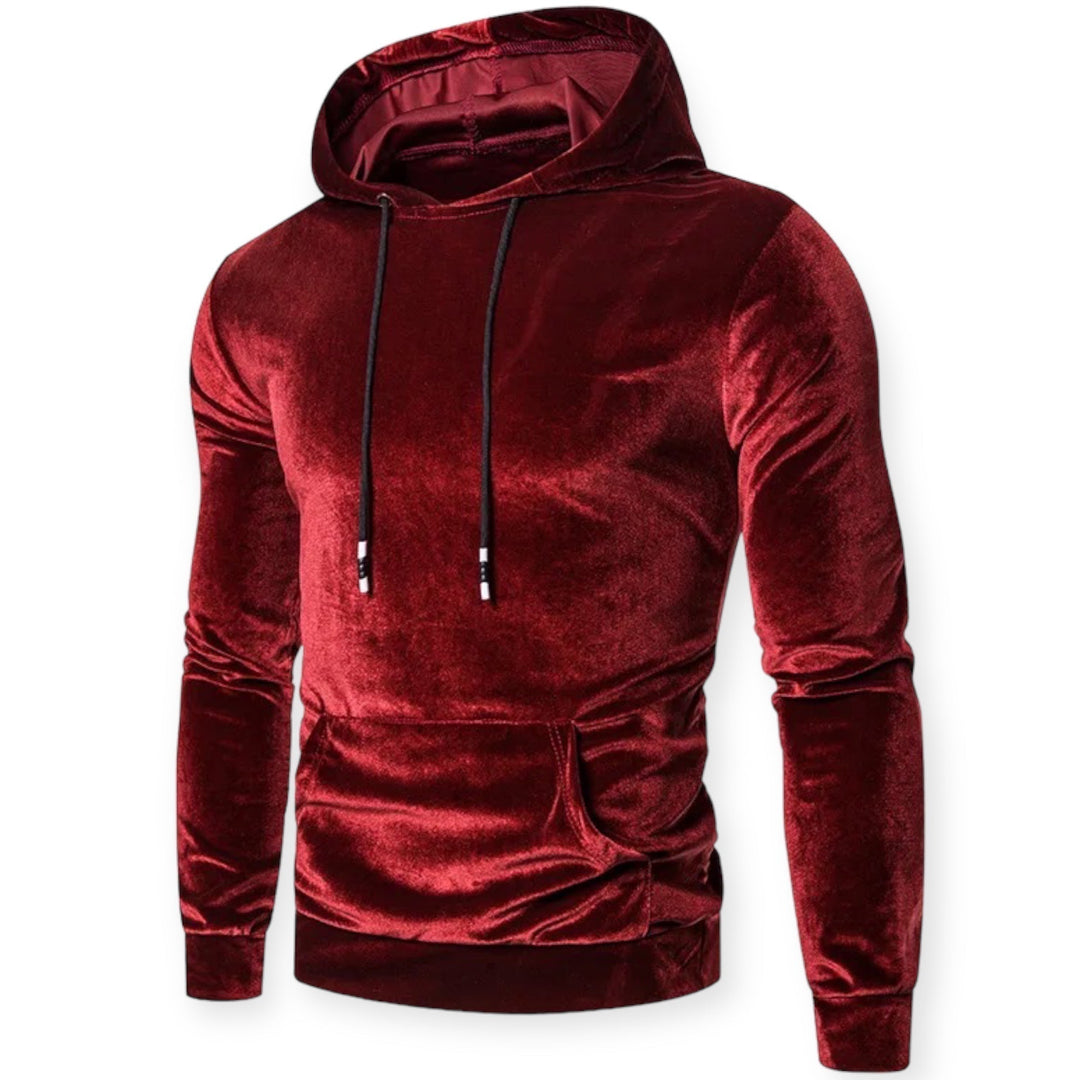 Unisex Hoodie Cotton Blend Relaxed Fit