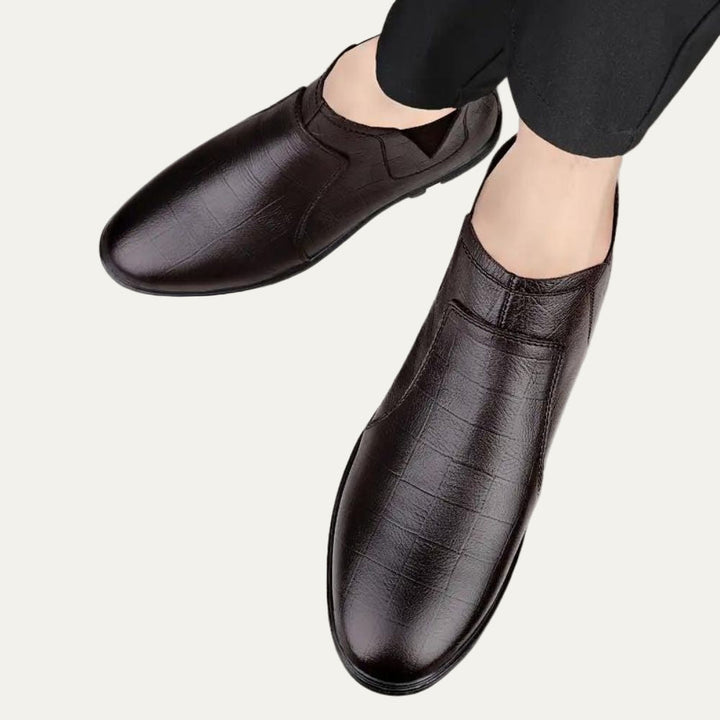 Mens Leather Chelsea Boots Smooth Welt Construction