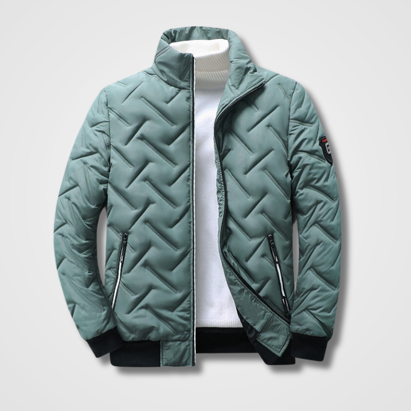 Mens Bomber Jacket Lightweight Zip Front