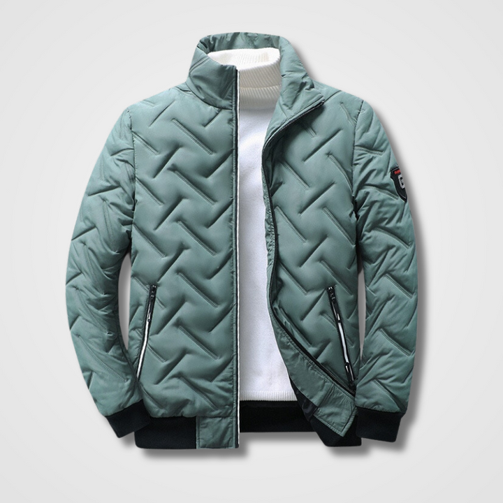 Mens Bomber Jacket Lightweight Zip Front