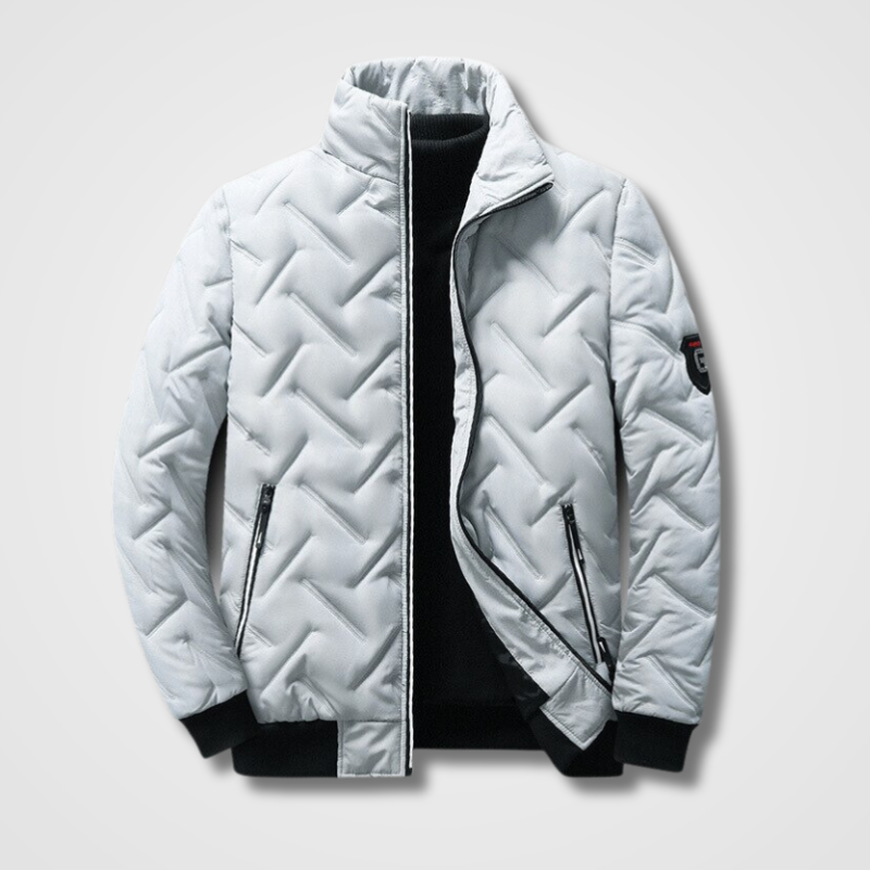 Mens Bomber Jacket Lightweight Zip Front