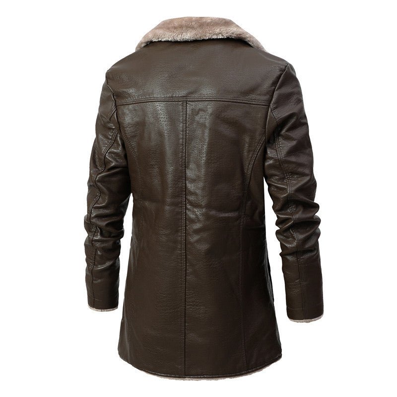 Mens Winter Coat Wool Blend Regular Fit