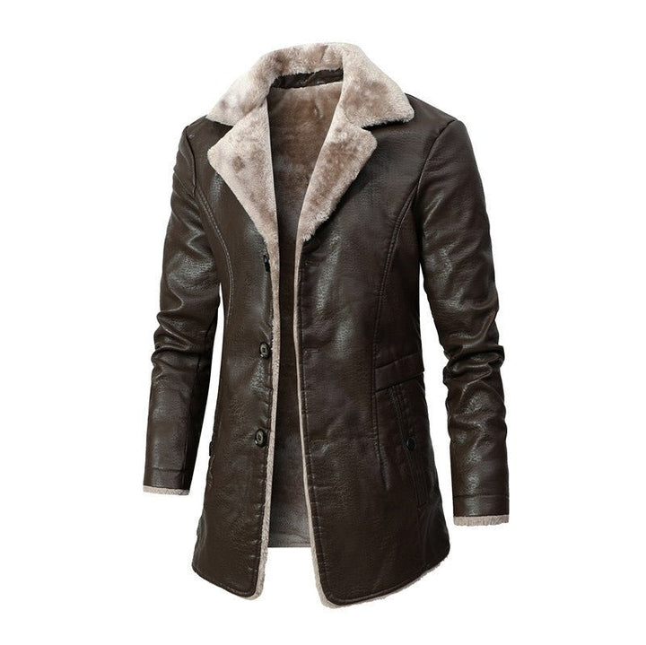 Mens Winter Coat Wool Blend Regular Fit
