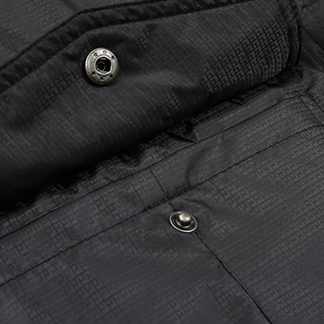 Mens Military Parka Heavy Duty Fleece Lined Outdoor