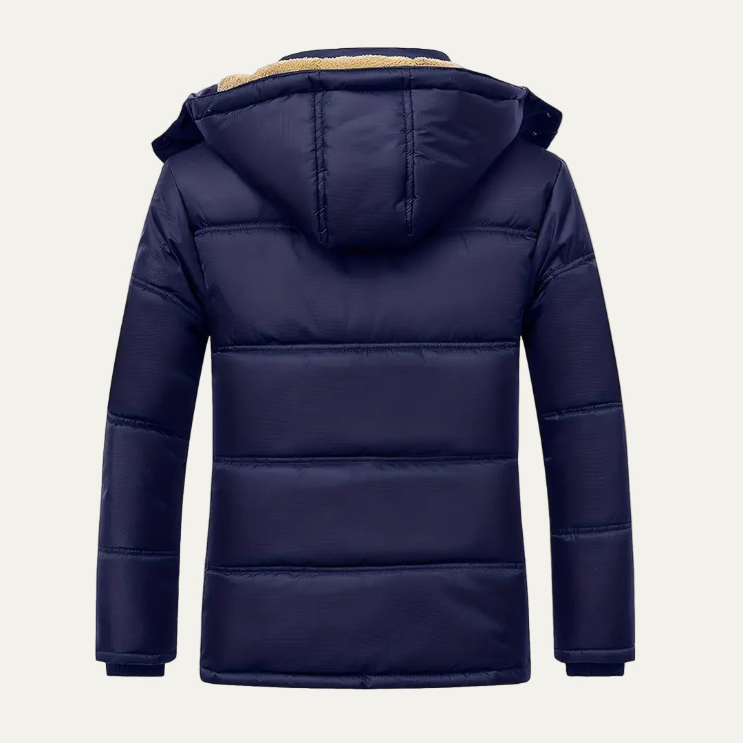 Mens Military Parka Heavy Duty Fleece Lined Outdoor