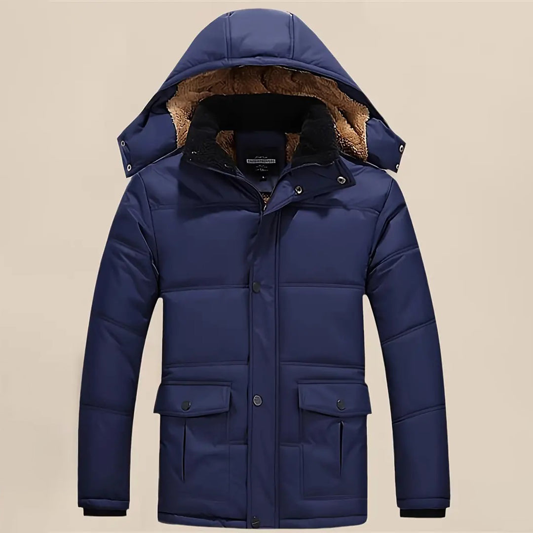 Mens Winter Jacket Insulated Warm Fit