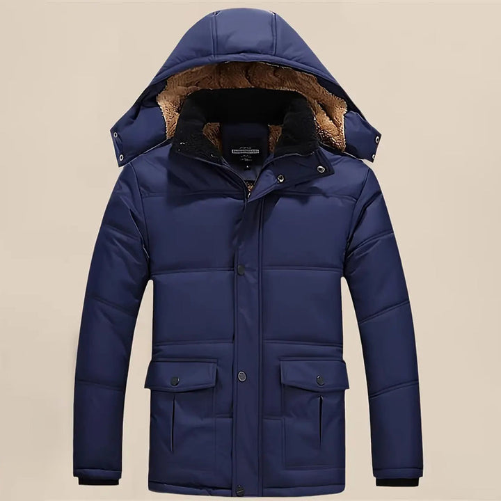 Mens Winter Jacket Insulated Warm Fit