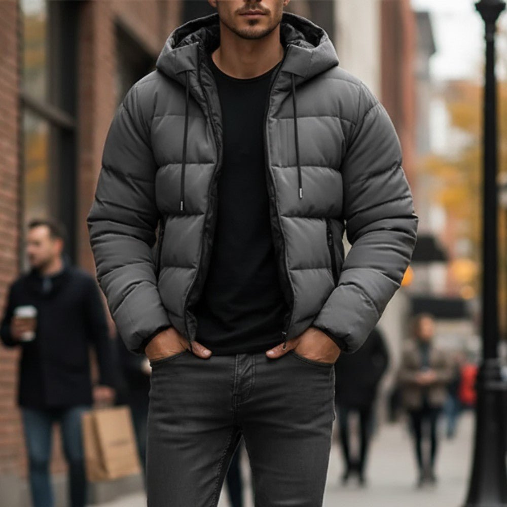 Mens Winter Jacket Insulated Warm Fit - BritishMode