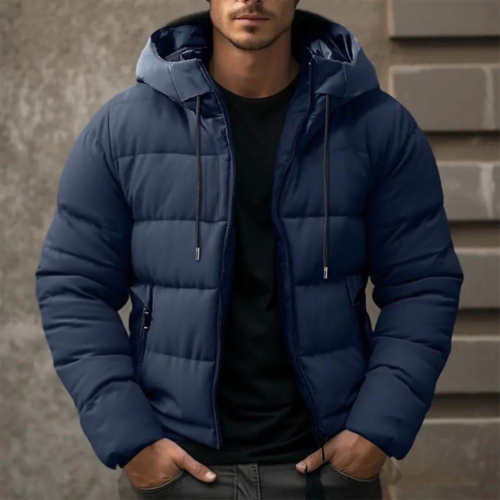 Mens Winter Jacket Insulated Warm Fit