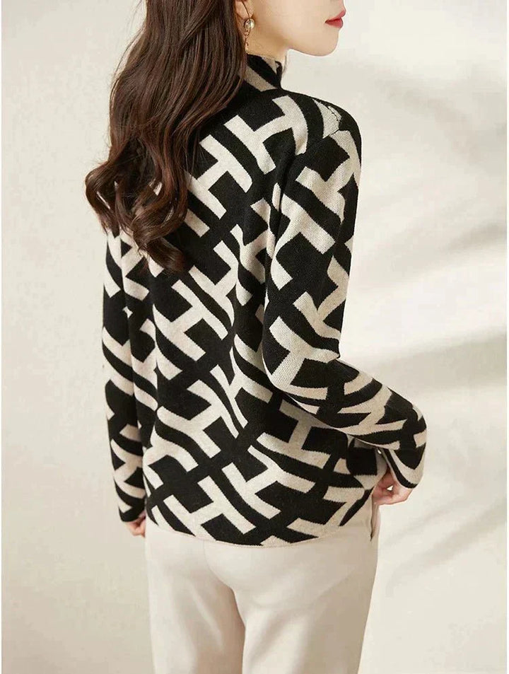 Womens Sweater Knit Crewneck Casual Fit