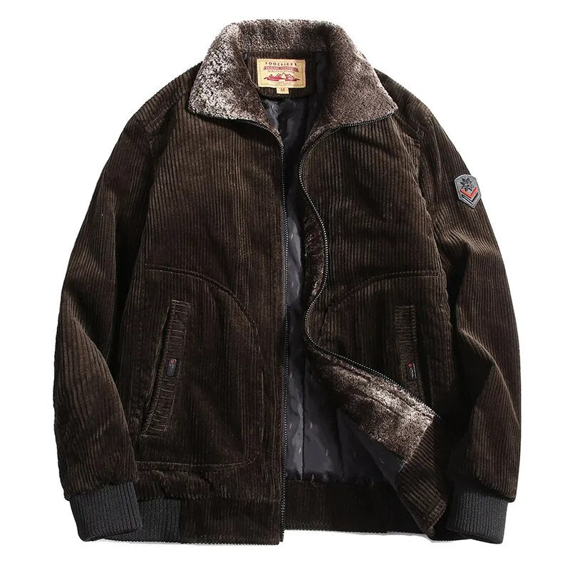 Mens Wool Blend Winter Coat Classic Fit