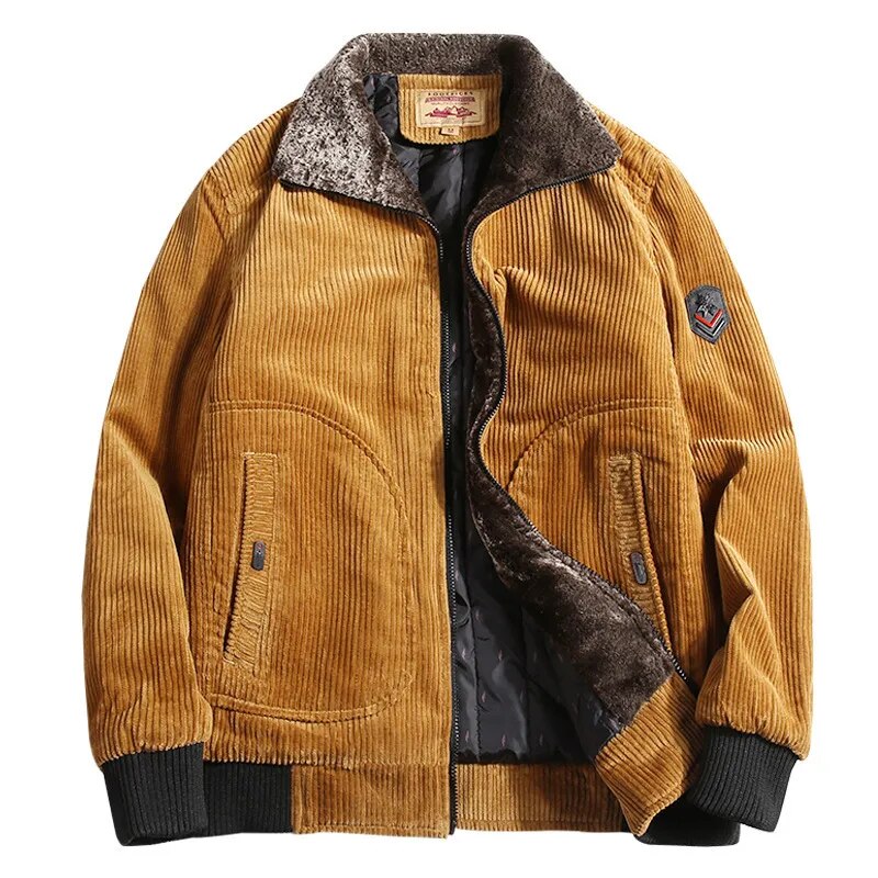 Mens Wool Blend Winter Coat Classic Fit - BritishMode