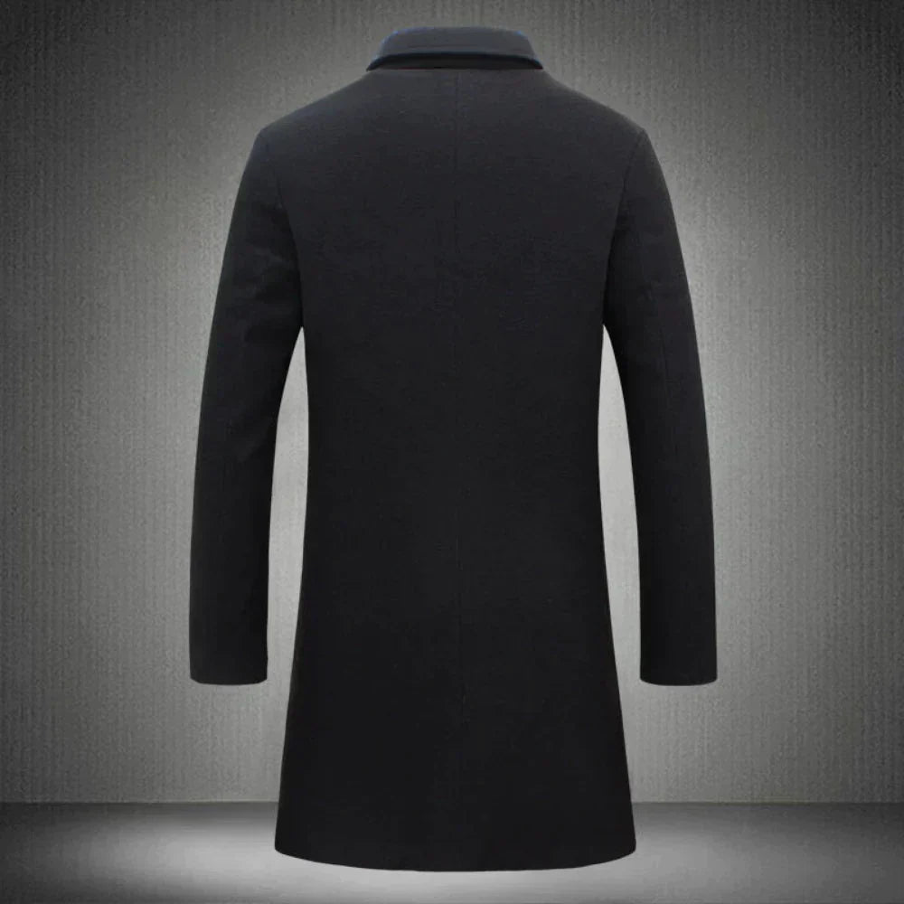 Mens Wool Coat Stylish Fit