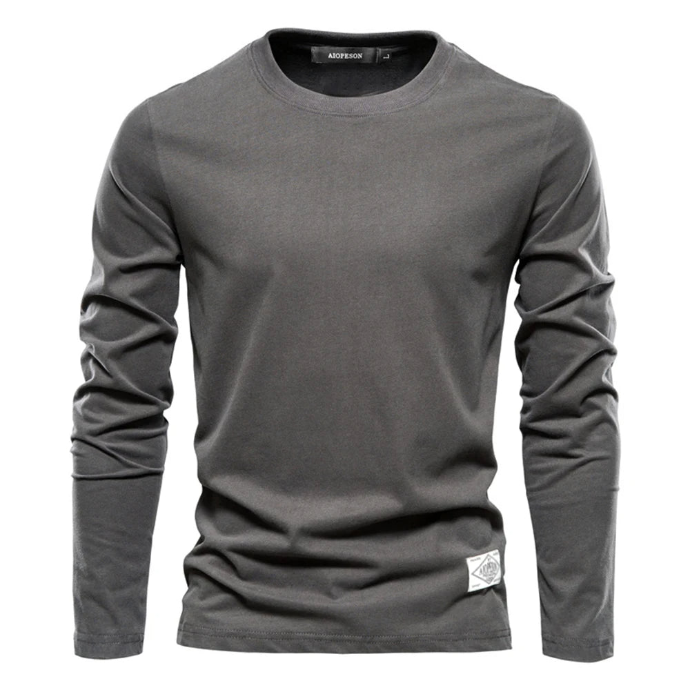 Mens Long Sleeve Shirt Casual Classic Fit