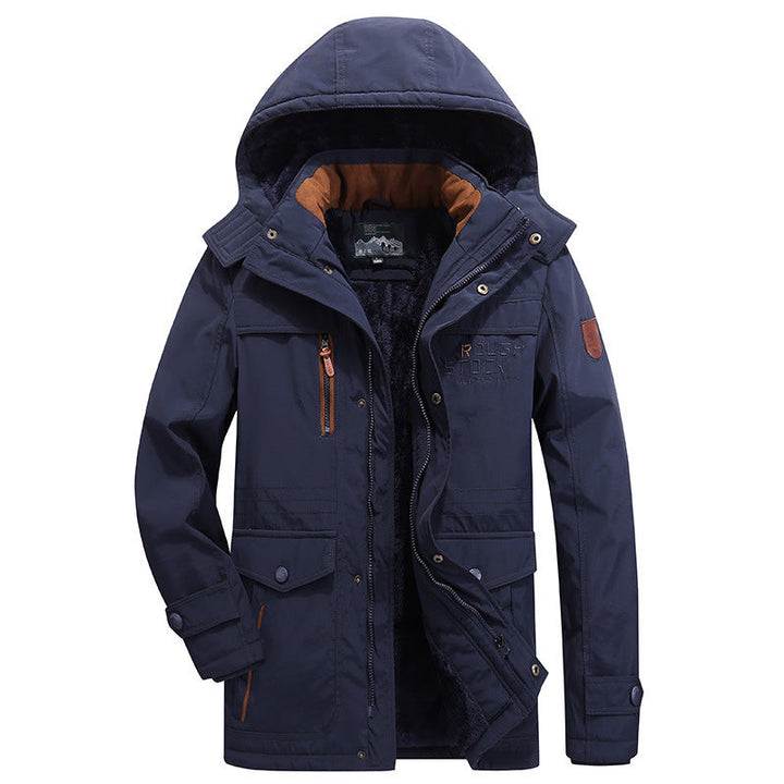 Unisex Waterproof Snow Jacket Warm Insulated Hooded - BritishMode