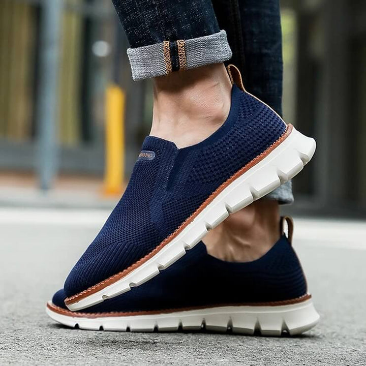 Unisex Knit Slip-On Shoes Stretch Fit Breathable