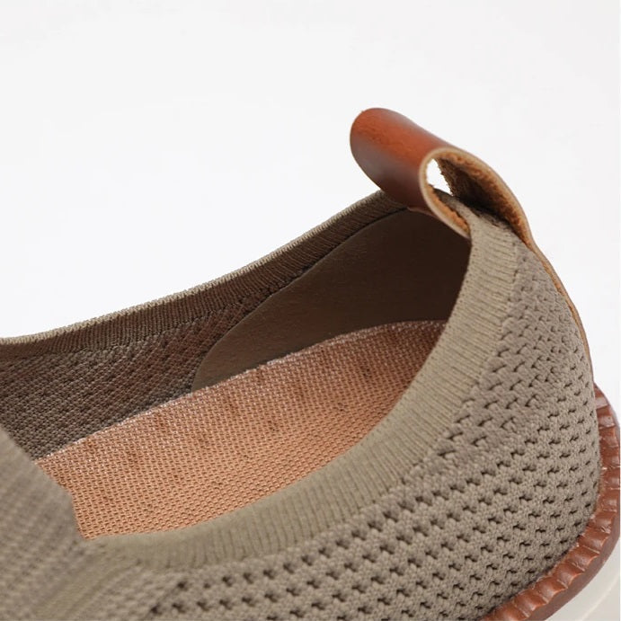 Unisex Knit Slip-On Shoes Stretch Fit Breathable