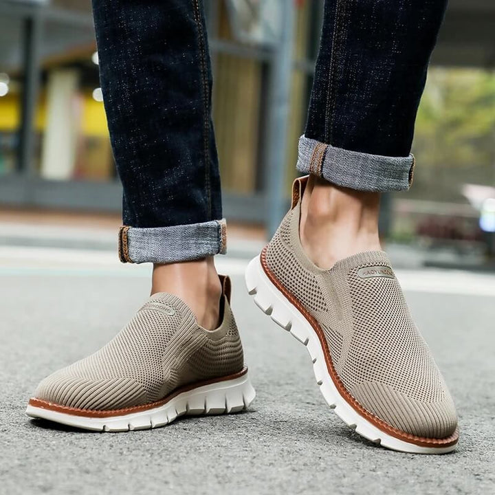 Unisex Knit Slip-On Shoes Stretch Fit Breathable