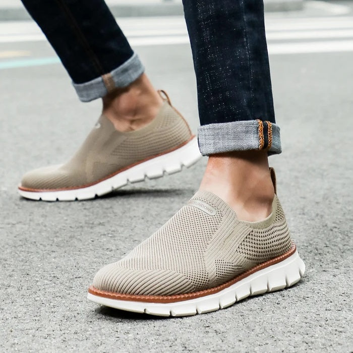 Unisex Knit Slip-On Shoes Stretch Fit Breathable