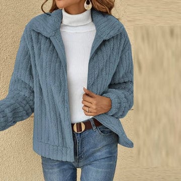 Unisex Ribbed Winter Jacket Warm Fit