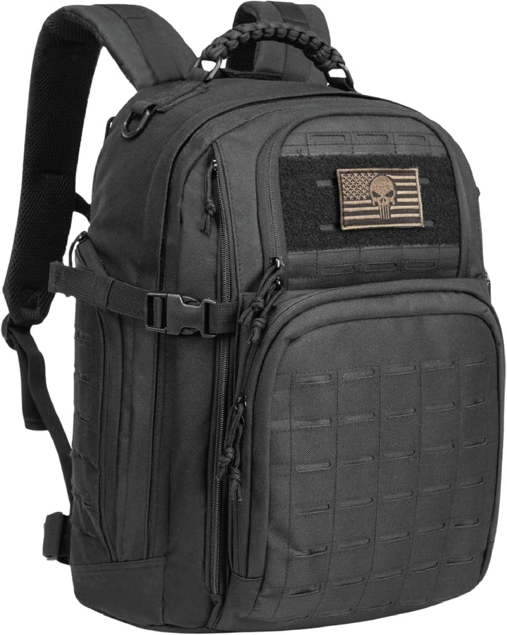 Unisex Tactical Backpack with Molle System and Laptop Compartment 35L