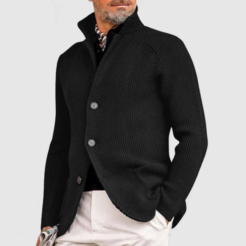 Mens Knitted Vest with Pockets Regular Fit