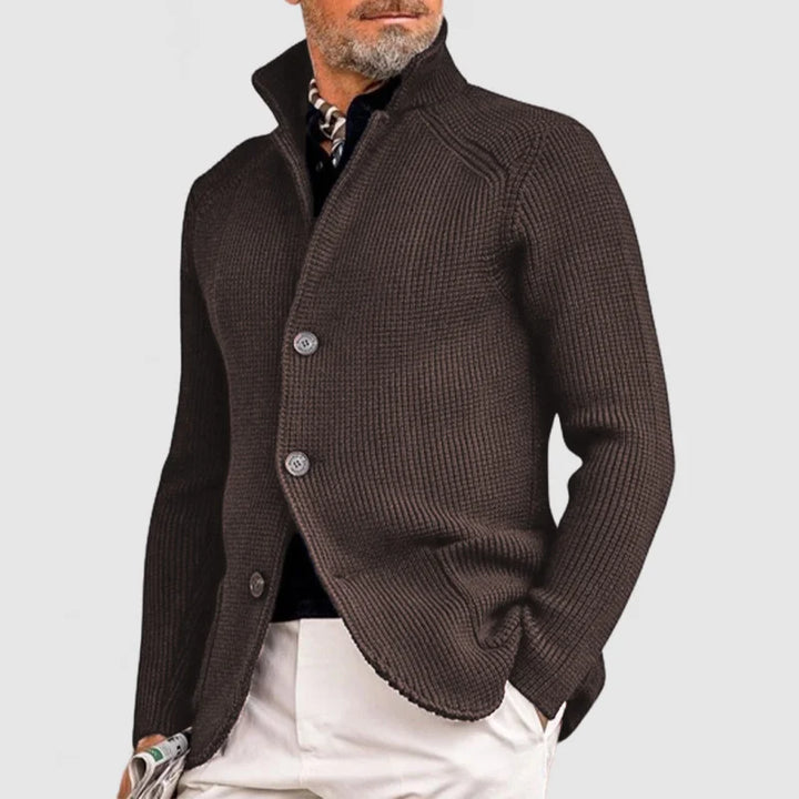 Mens Knitted Vest with Pockets Regular Fit
