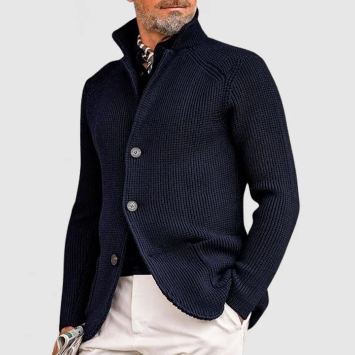 Mens Knitted Vest with Pockets Regular Fit - BritishMode