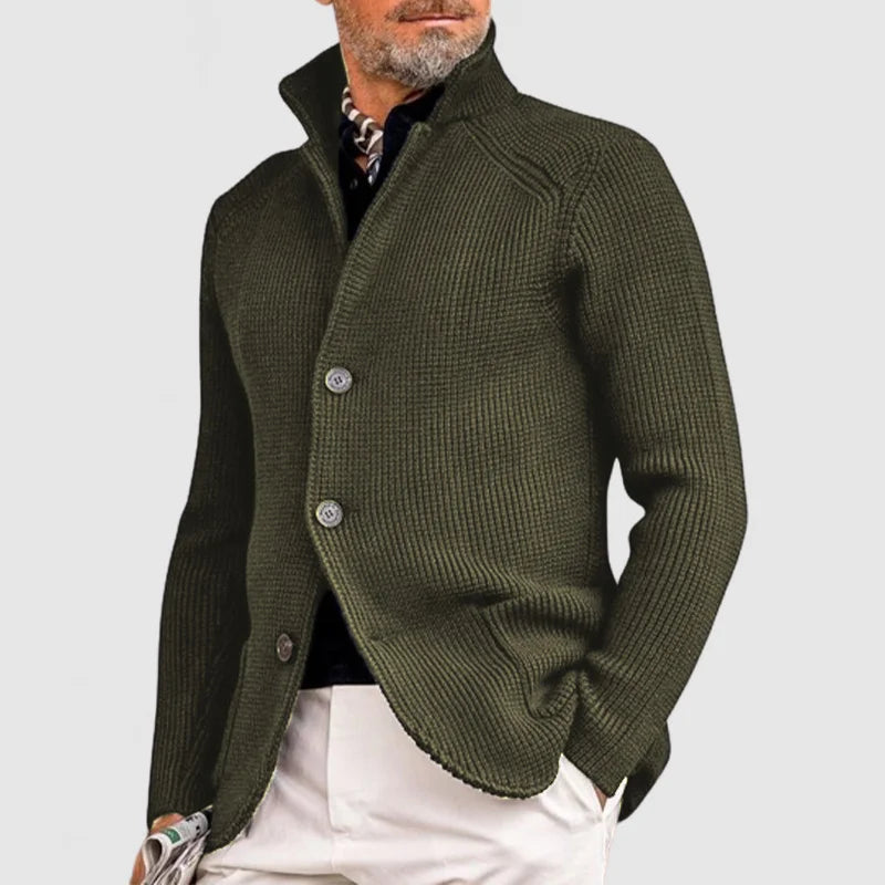 Mens Knitted Vest with Pockets Regular Fit