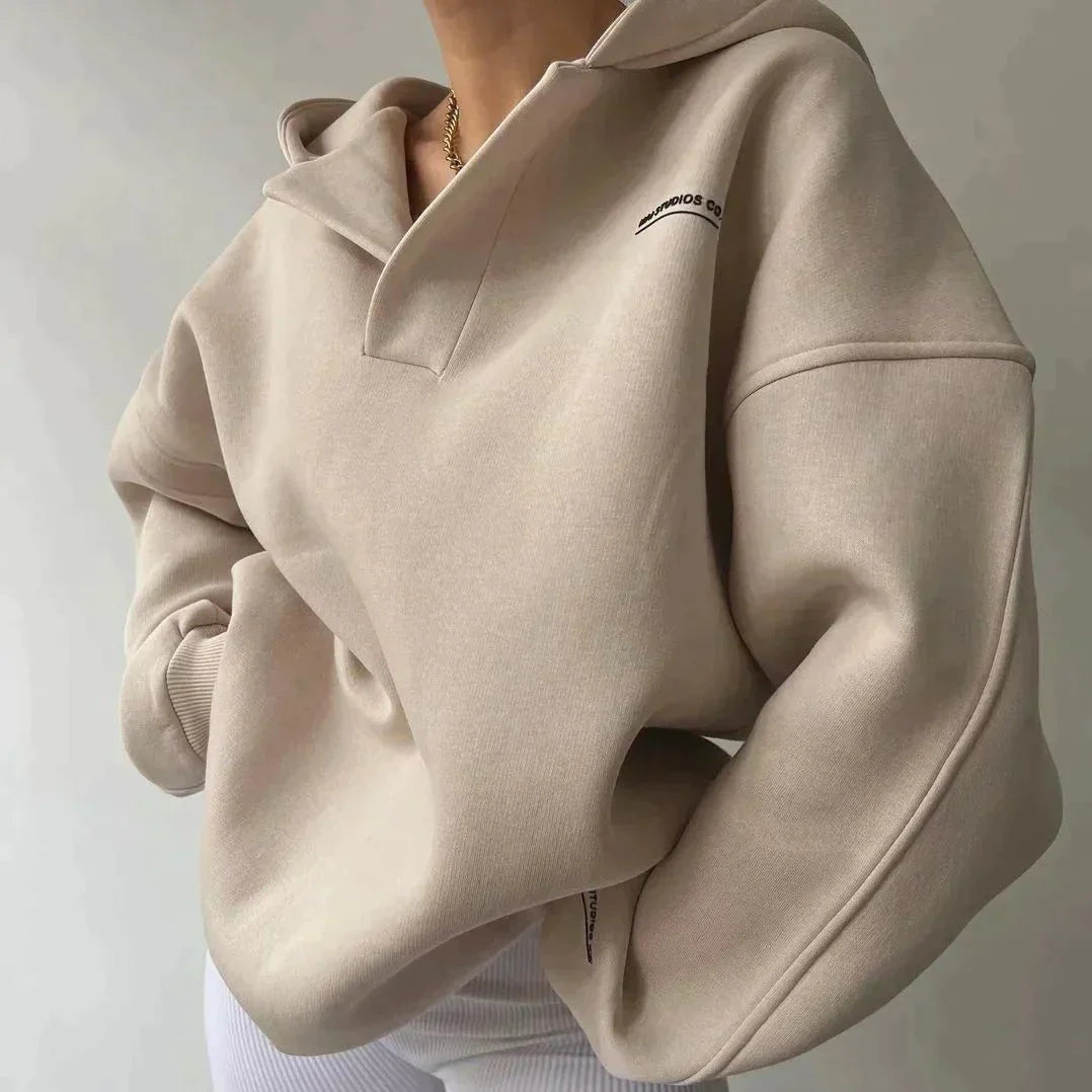 Womens Oversized Hoodie with Hood Casual Fit